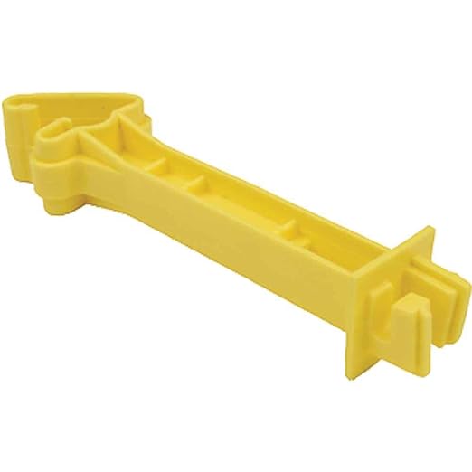 BACK SIDE T-POST INSULATOR - Yellow